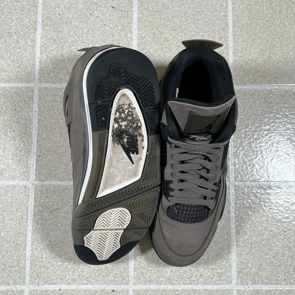 Nike Air Jordan 4 Men's Size 10M Cave Stone Sneakers FV5029-200